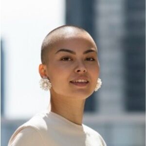 Faux pearl cluster earrings vintage style